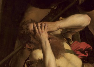 The Conversion of St. Paul (detail) by Michelangelo Merisi Caravaggio